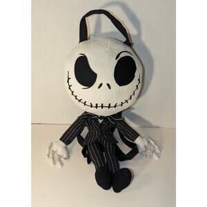 Jack Skellington Plush Backpack Disney The Nightmare Before Christmas 18 inch